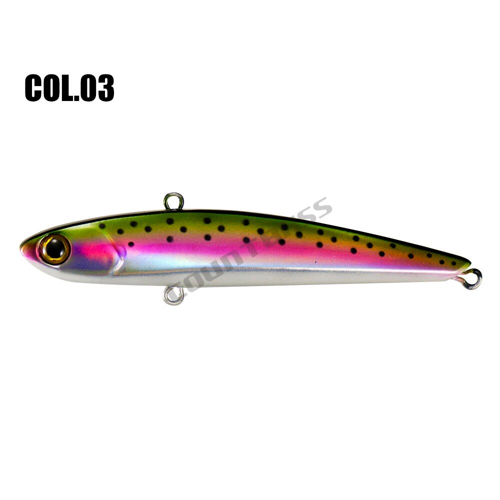COUNTBASS 65mm 75mm 90mm Vibration Hard Bait Sinking Fishing Lure Angler's Lipless Crankbait Hard Bait Wobbler Leurre