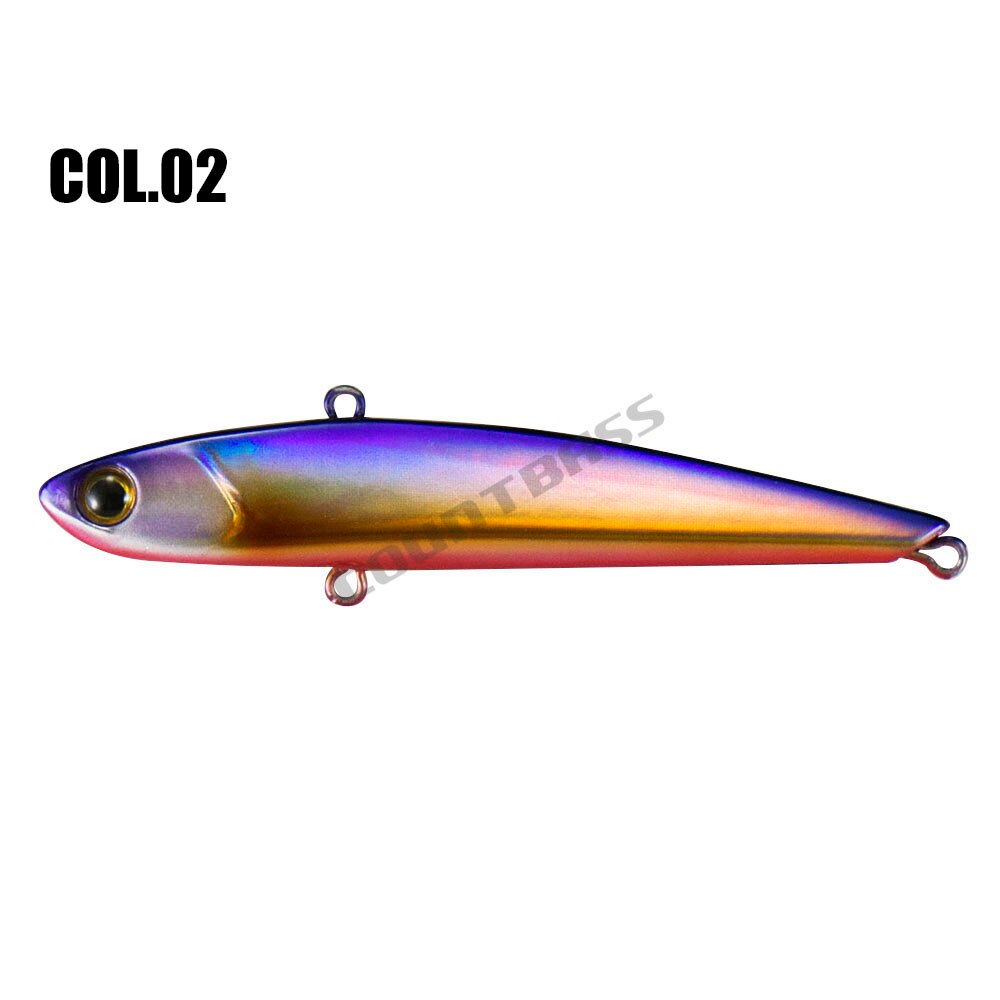 COUNTBASS 65mm 75mm 90mm Vibration Hard Bait Sinking Fishing Lure Angler's Lipless Crankbait Hard Bait Wobbler Leurre