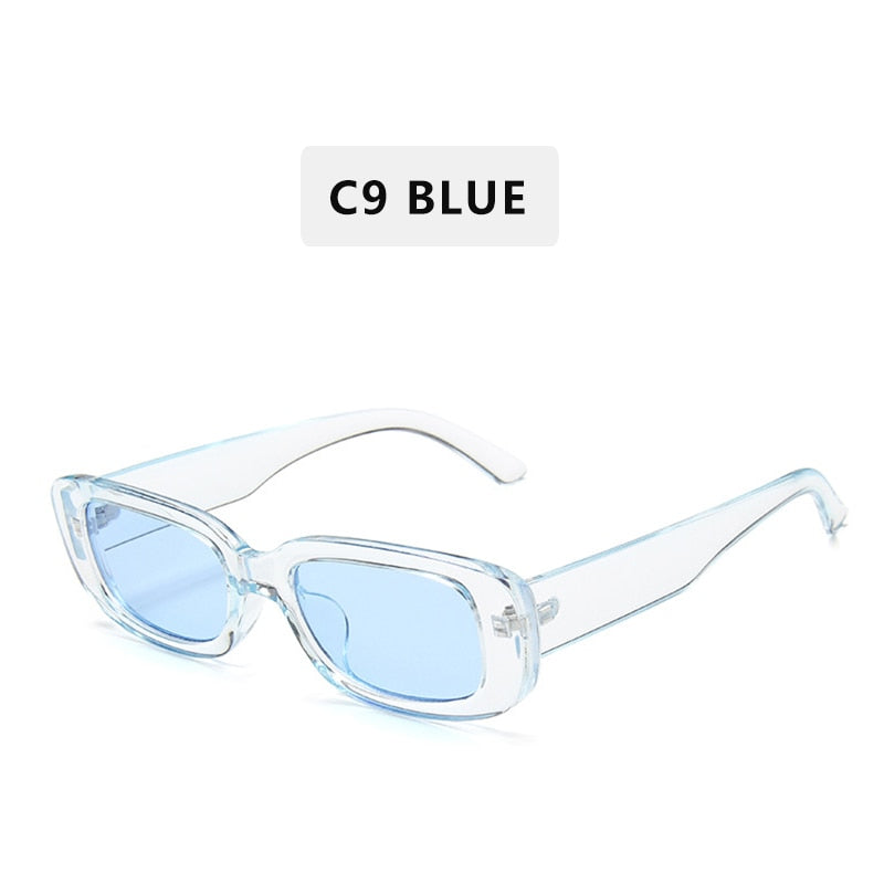 2022 New Fashion Vintage Sunglasses Women Brand Designer Retro Sunglass Rectangle Sun Glasses Oculos Lunette De Soleil Femm