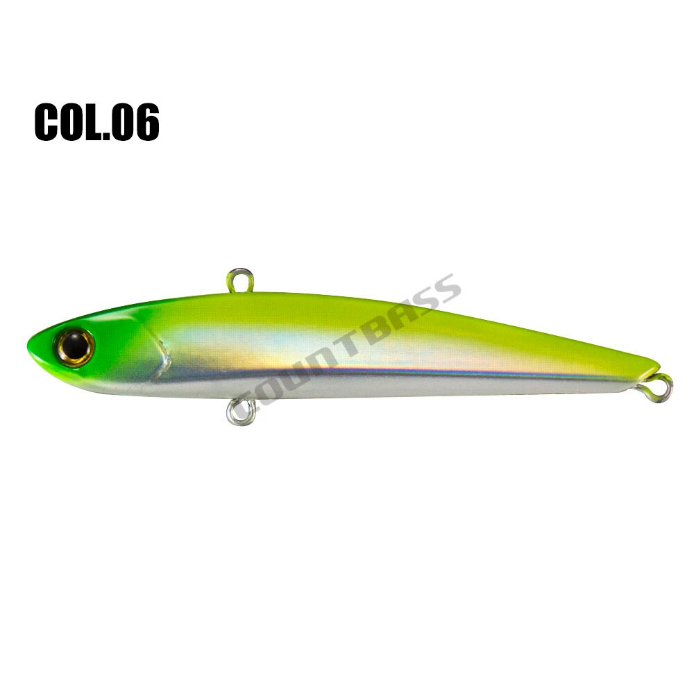 COUNTBASS 65mm 75mm 90mm Vibration Hard Bait Sinking Fishing Lure Angler's Lipless Crankbait Hard Bait Wobbler Leurre