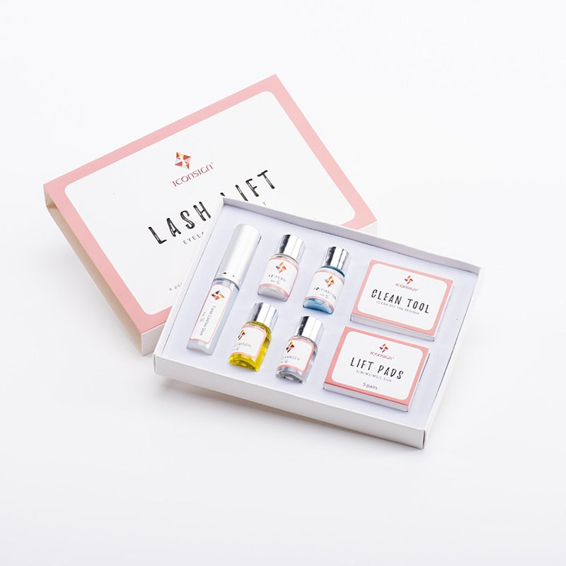 Dropshipping Lash Lift Kit ICONSIGN Eyelash Perming Kit Eyelash Perm Eyelash Enhancer Serum Eye Lash Make Up Tools Free Shipping