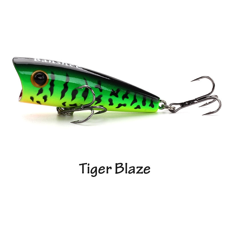 Banshee 60mm 8g Isca Popper Lure For Fishing Poppers Rattling Baits Poper Topwater Hard Bait Artificial Wobblers For Bass Pike