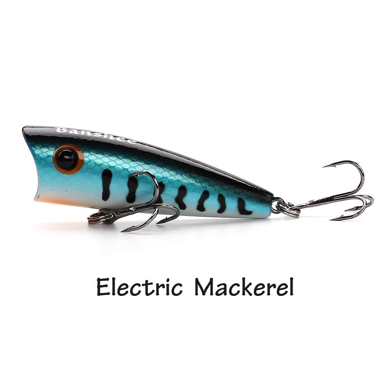 Banshee 60mm 8g Isca Popper Lure For Fishing Poppers Rattling Baits Poper Topwater Hard Bait Artificial Wobblers For Bass Pike