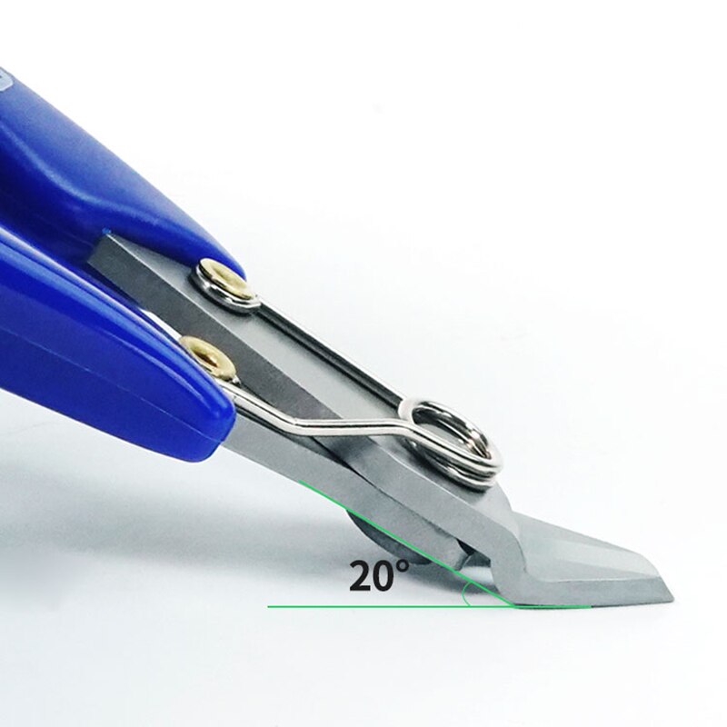 Blue Wire Nipper Hand Tool Practical Mini Electronic Pliers Diagonal Side Cutting Pliers Cable Wire Cutter Repair Pry Open Tool