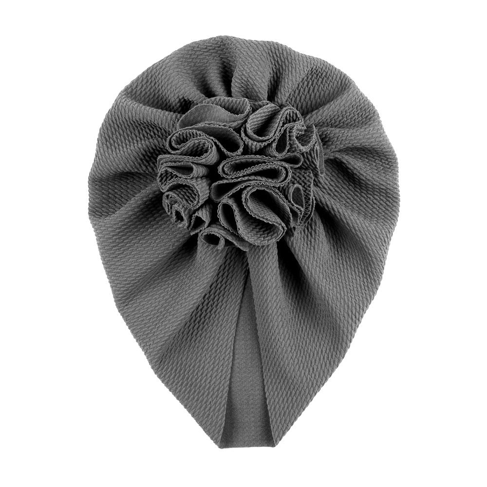 Knot Bow Baby Headbands Toddler Headwraps Baby Girl Flower Turban Hats Elastic Beanies Bonnet Girls Caps Baby Hair Accessories