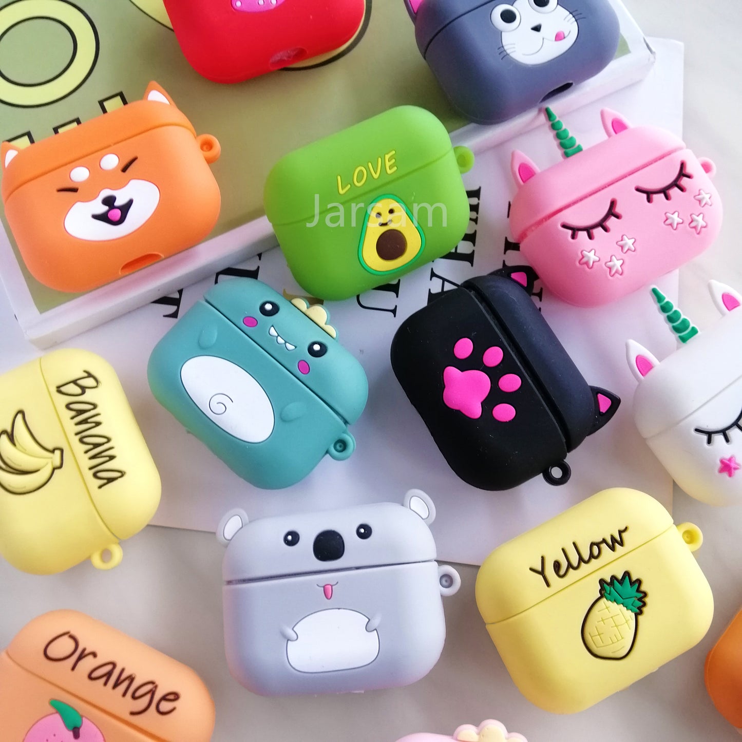 Cartoon Silicone Case For Airpods Pro Case Wireless for airpods pro Case Cover Earphone Case For Air Pods pro