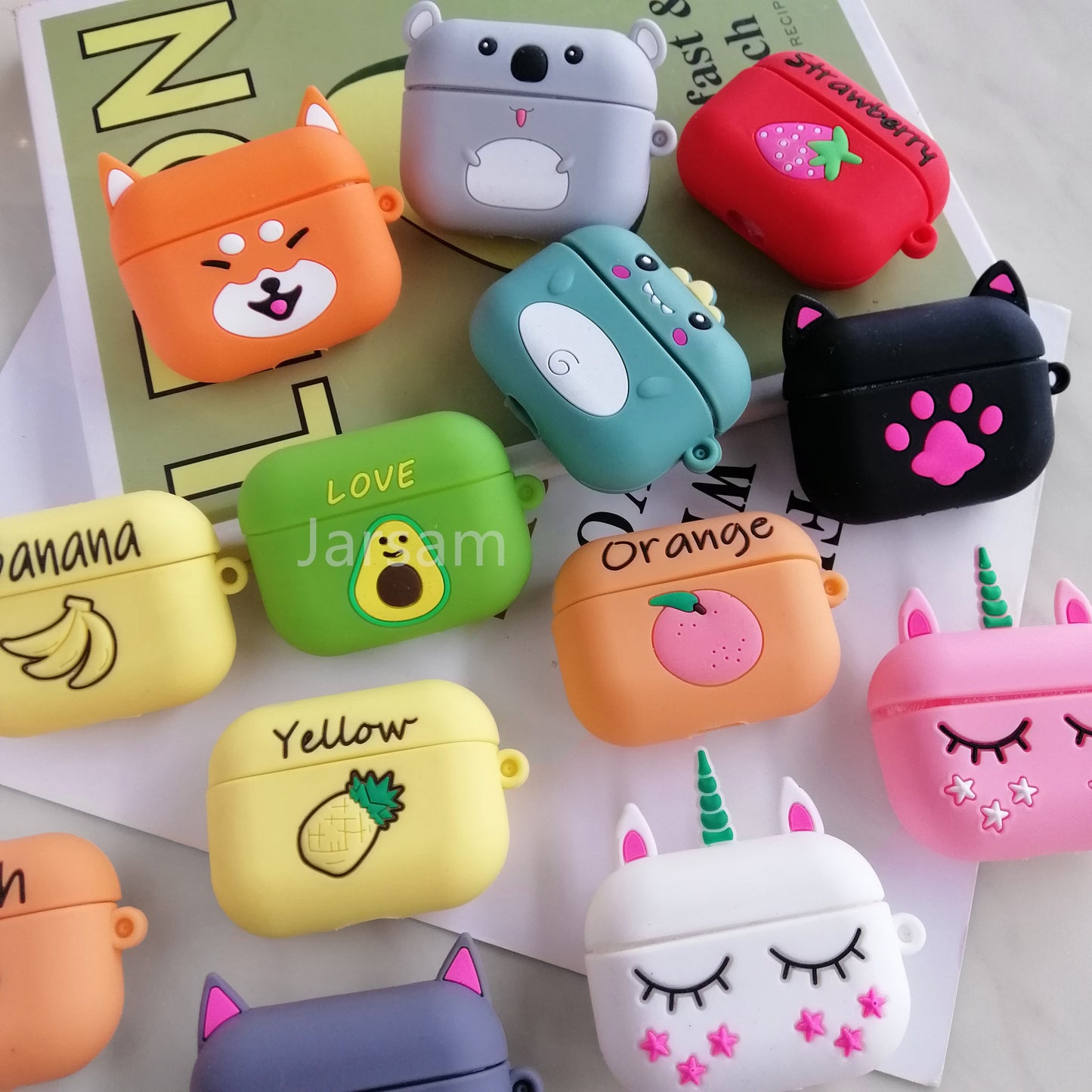 Cartoon Silicone Case For Airpods Pro Case Wireless for airpods pro Case Cover Earphone Case For Air Pods pro