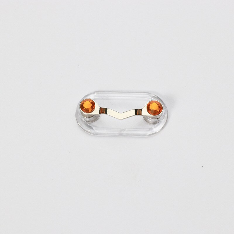 Magnetic Hang Eyeglass Holder Pin Brooches Fashion Multi-function Portable Clothes Clip Buckle Magnet Glasses Headset Line Clips
