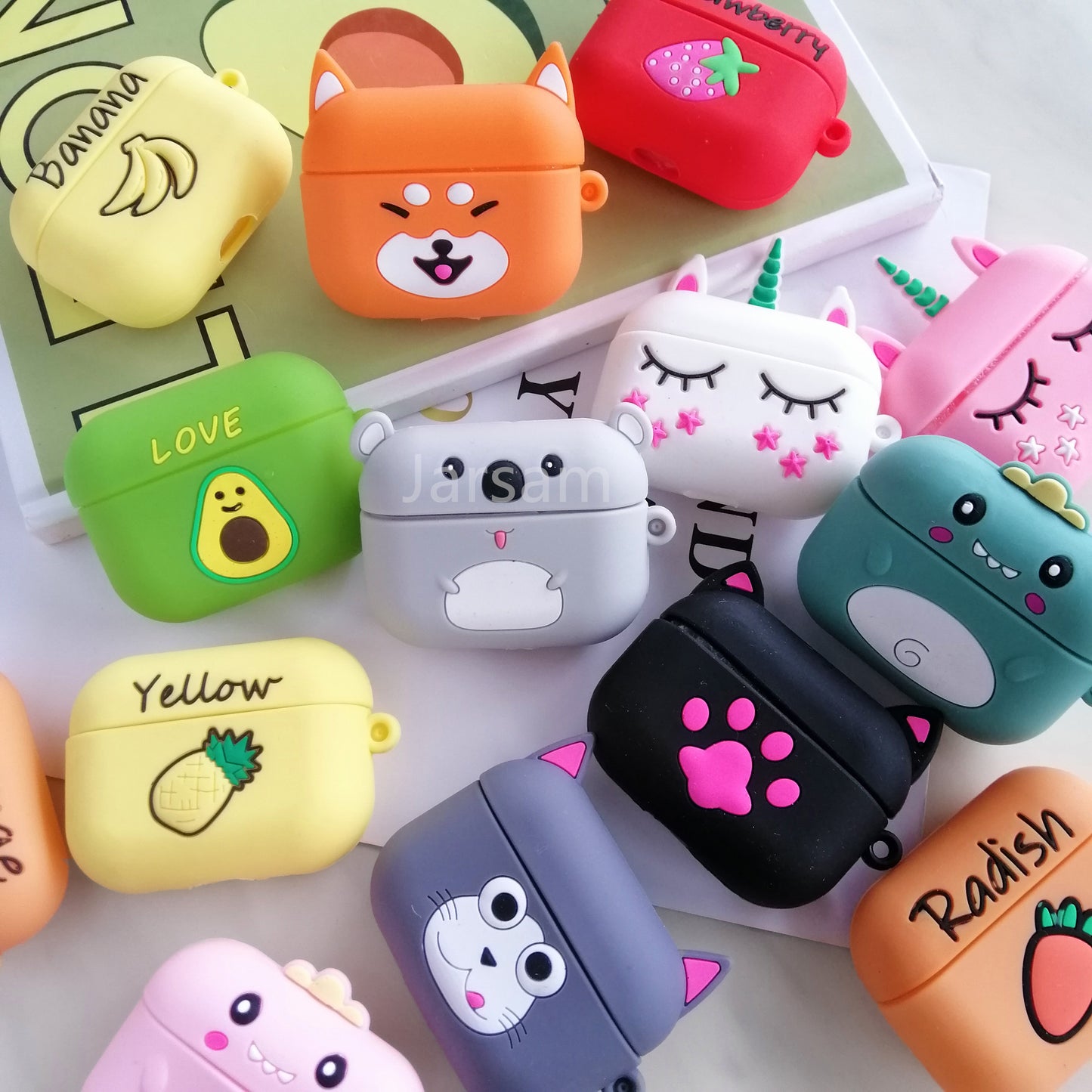 Cartoon Silicone Case For Airpods Pro Case Wireless for airpods pro Case Cover Earphone Case For Air Pods pro