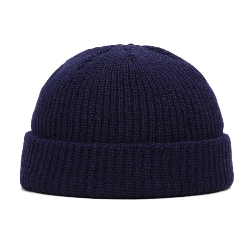Winter Warm Beanies Casual Short Thread Hip Hop Hat Adult Men Female Wool Knitted Skull Cap Elastic Unisex