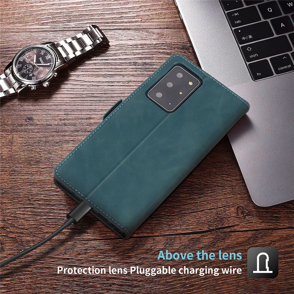 Luxury Leather Case For Samsung Galaxy Note 20 Ultra 10 9 Plus Note20ultra Magnetic Flip Wallet Card Slots Phone Bag Cover Coque