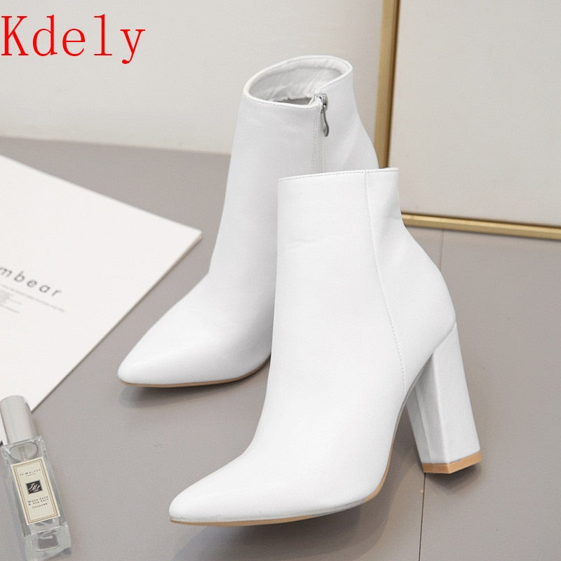 Spring and autumn single boots children 2020 autumn women&#39;s shoes high heels women&#39;s boots women&#39;s autumn and winter shoes
