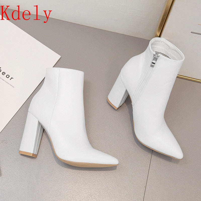 Spring and autumn single boots children 2020 autumn women&#39;s shoes high heels women&#39;s boots women&#39;s autumn and winter shoes