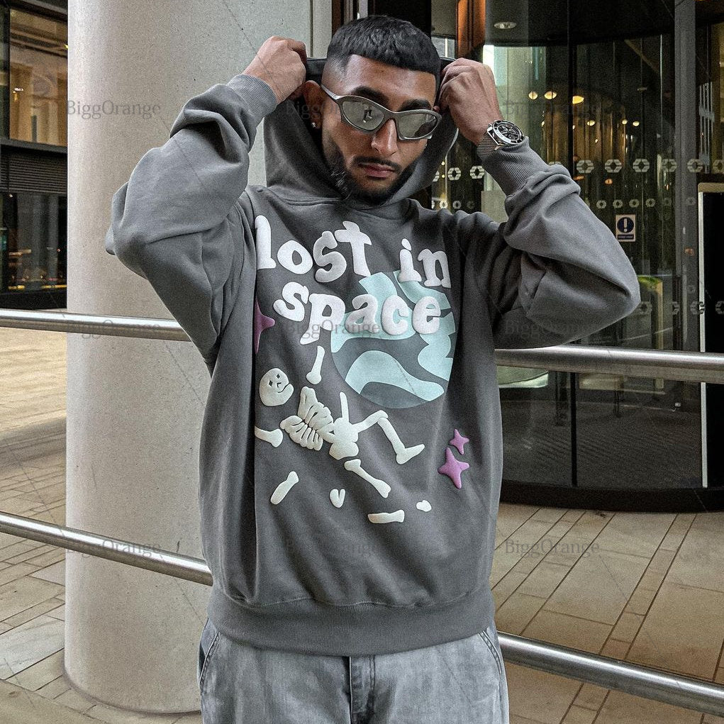 Harajuku Foaming 3D Print Lovers Sweatshirt Y2k Clothes Men Clothing Homie Hoodie Women Tracksuit Men Streetwear Zip Hoodie