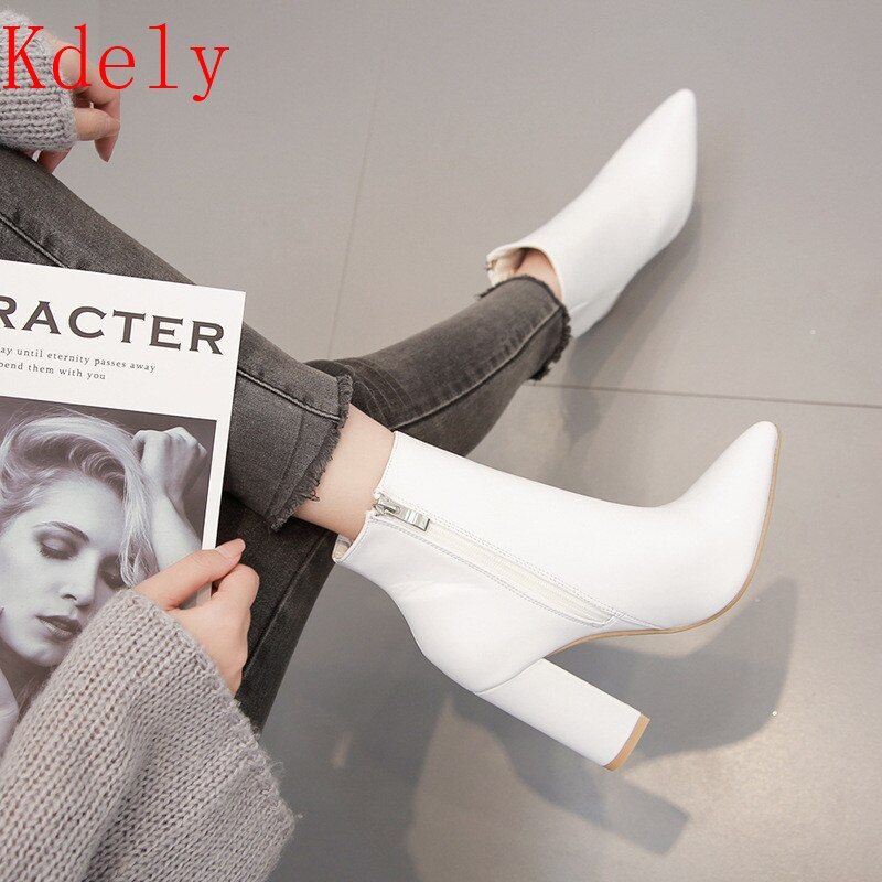 Spring and autumn single boots children 2020 autumn women&#39;s shoes high heels women&#39;s boots women&#39;s autumn and winter shoes